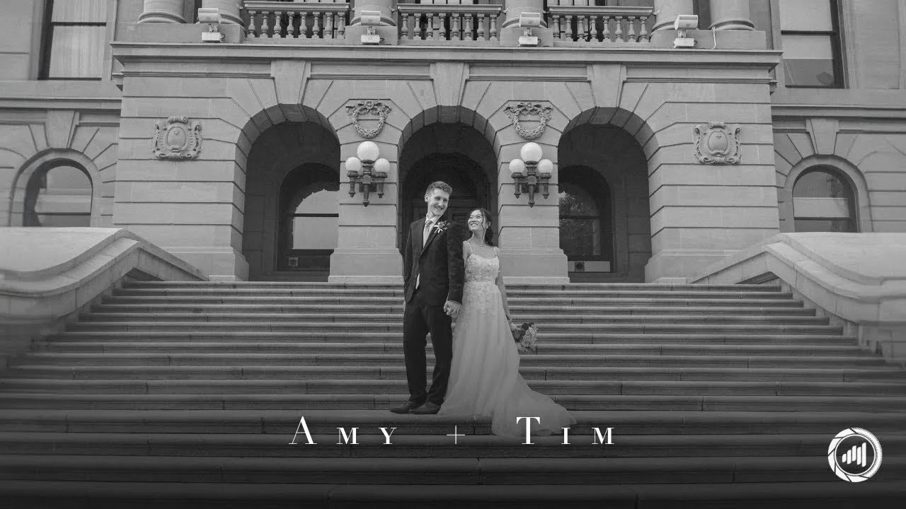 First Baptist Church Edmonton Wedding - Amy & Tim Wedding - Edmonton Wedding Videographer - August 17, 2024 - Pulse Productions Inc