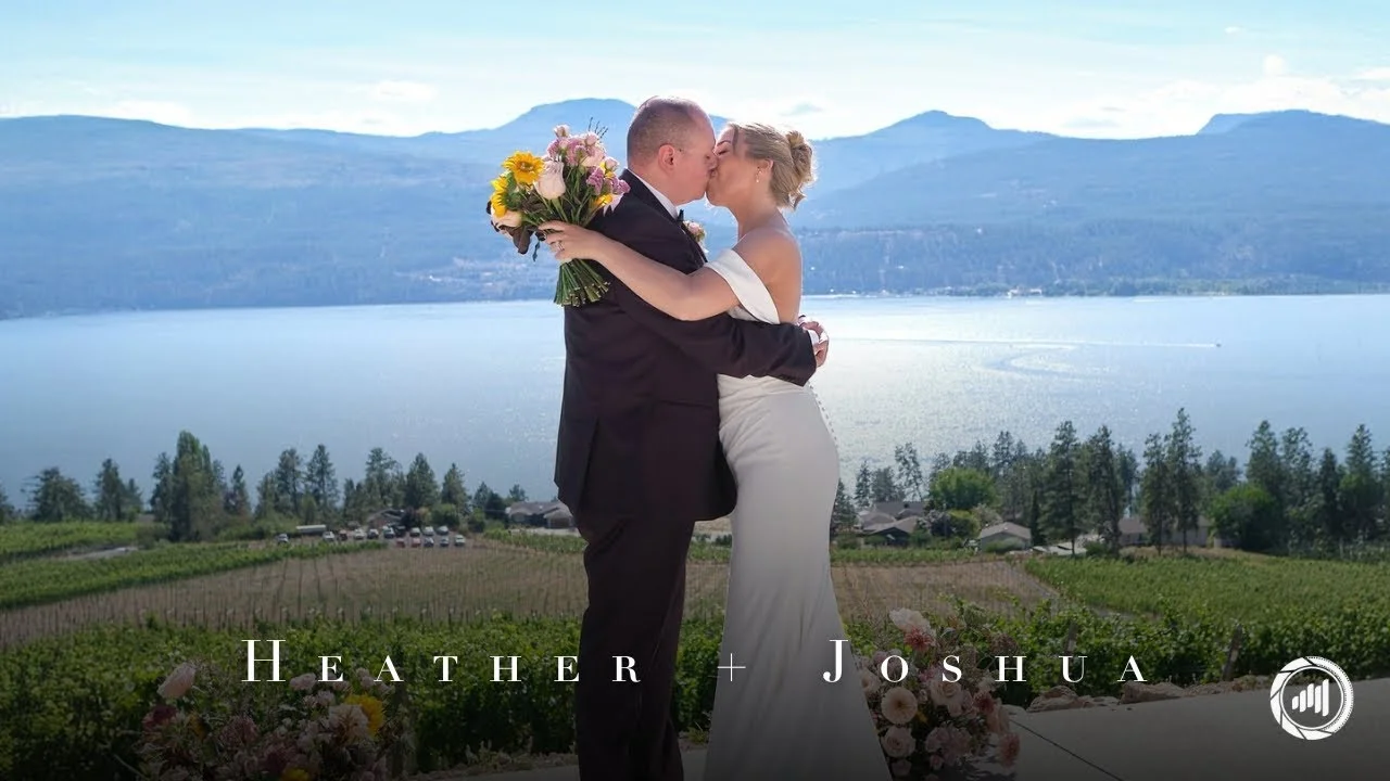 Heather and Josh Wedding - 50th Parallel Estate Winery Wedding - Okanagan Wedding Videographer - Kelowna Wedding Videographer - Pulse Productions Inc.