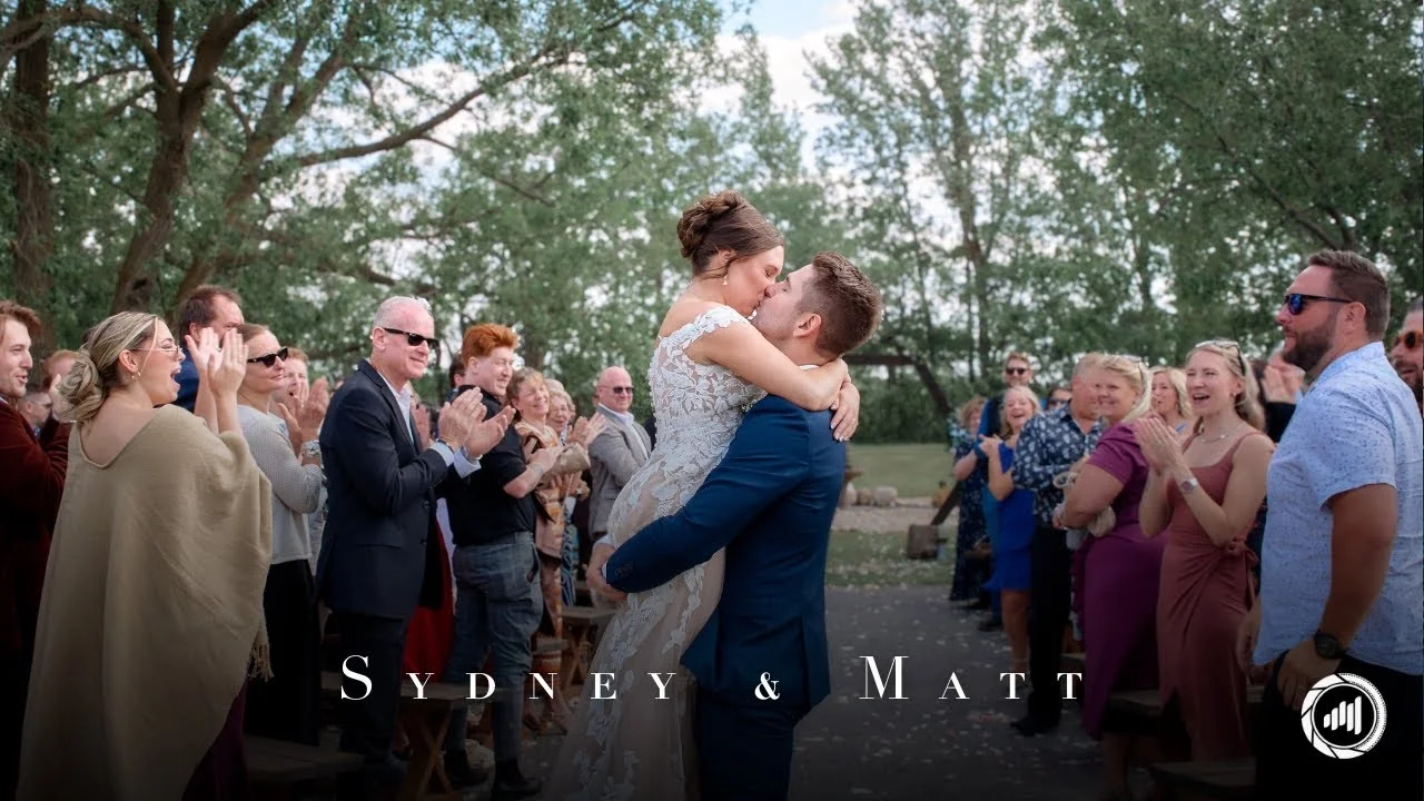 Sydney and Matt Wedding - Copper Creek Barn Wedding - Edmonton Wedding Videographer - Pulse Productions Inc.