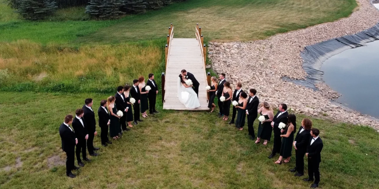 Tin Roof Event Centre Wedding - Robyn & Connor's Wedding - Lacombe, AB - August 20, 2022 - Pulse Productions Inc.