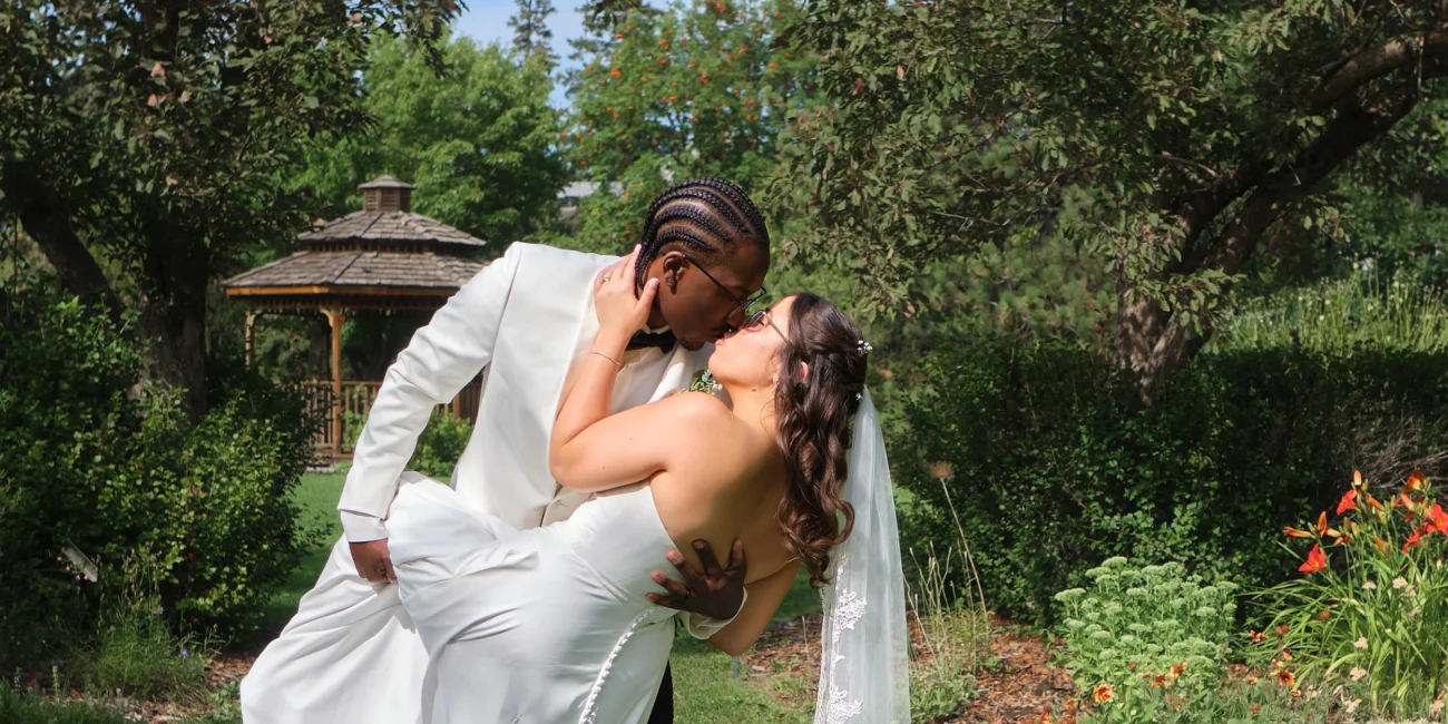 Sherwood Park Log Cabin Wedding - Chantal and Odell Wedding - Sherwood Park, Alberta, Smeltzer House - Pulse Productions Inc - August 9, 2025